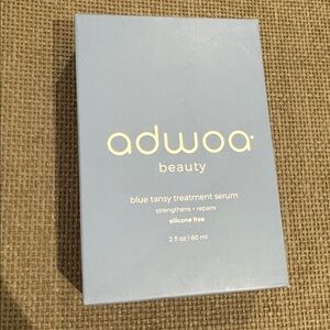ADWOA BEAUTY Blue Tansy Treatment Serum strengthens repairs silicone free 60ml